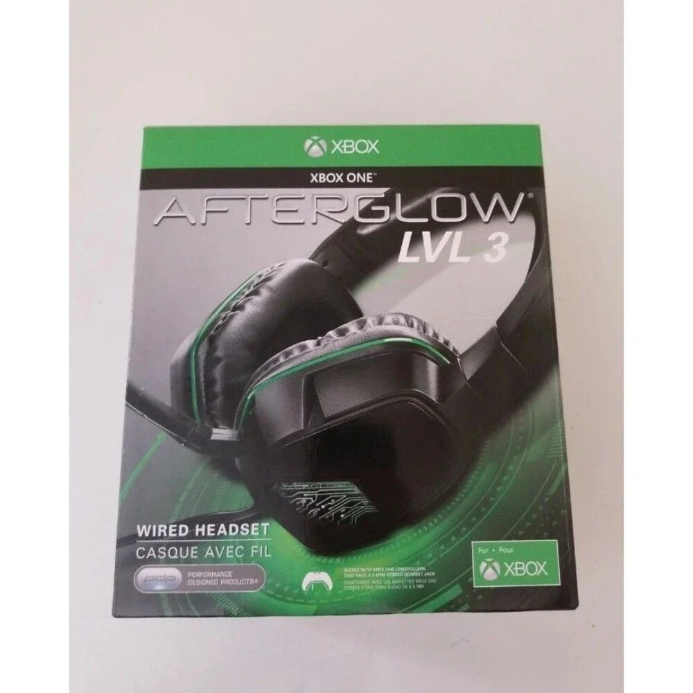 XBOX ONE AfterglowVintage Zorza Art Xbox Wired Headset CASQUE AVEC FIL Open Box